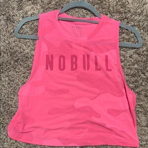 NOBULL Pink Camo Tank Top